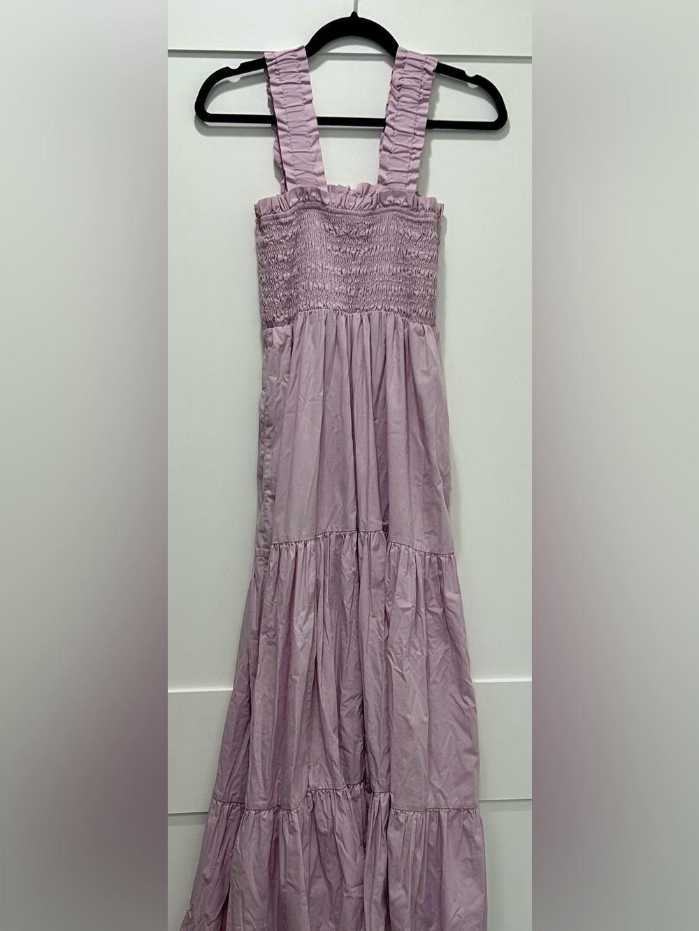 Abercrombie & Fitch Smocked Bodice Easy Maxi Dress | Size Medium - Picture 4 of 6